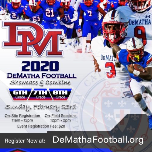 DeMatha Football DeMatha Football Showcase and Combine 2020 powered