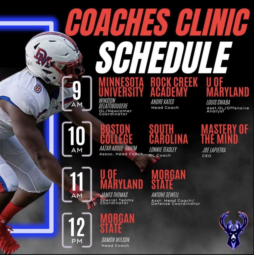 DeMatha Football DeMatha Football Coaches Clinic 2024 powered by